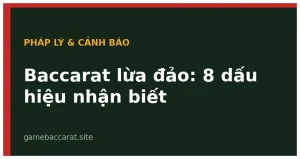 Baccarat lừa đảo