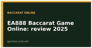 EA888 Baccarat Game Online