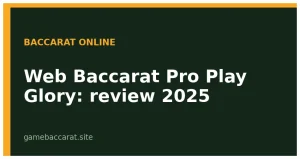 Web Baccarat Pro Play Glory